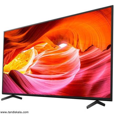 نمای راست تلویزیون سونی 55 اینچ مدل X75K